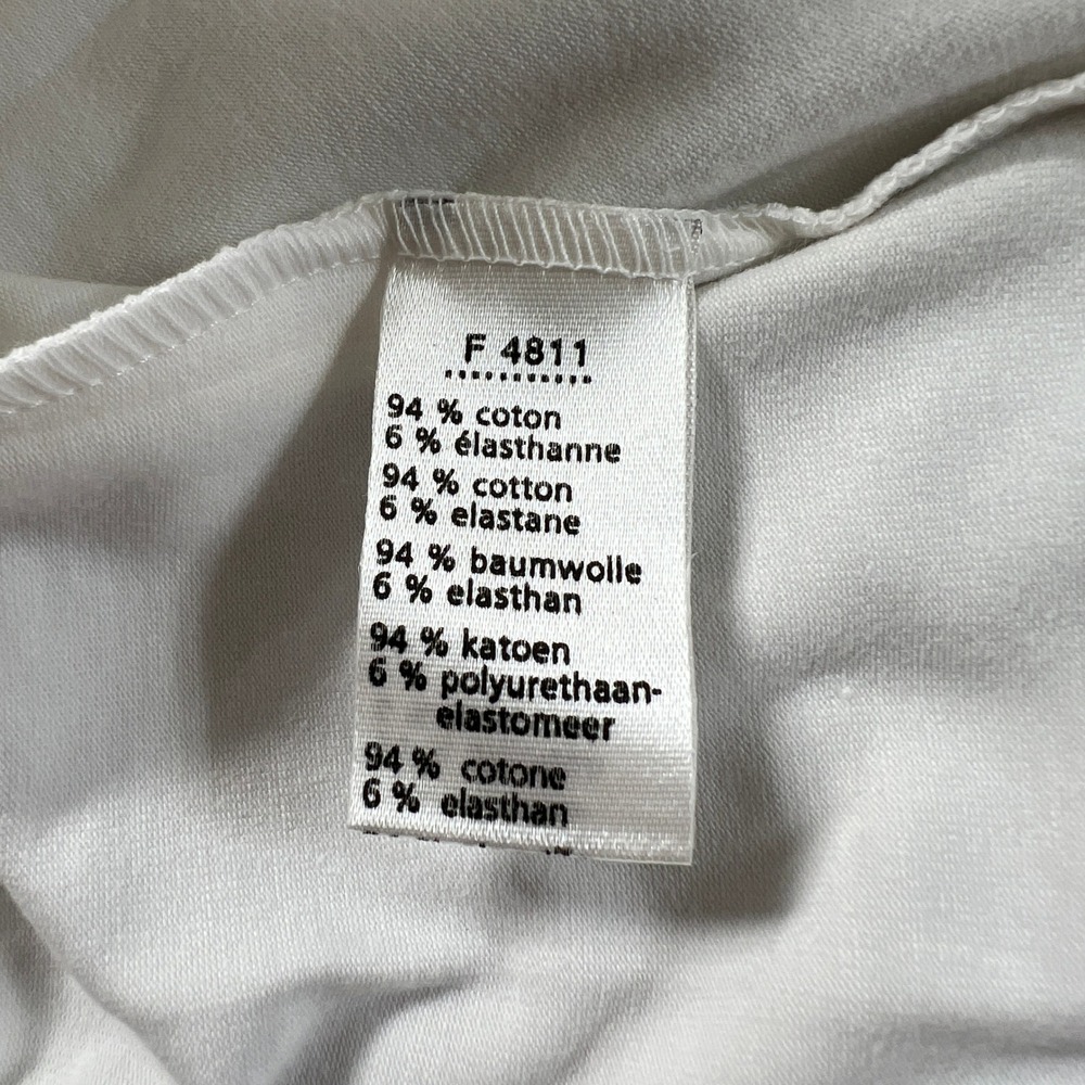 Lacoste Sport Polo Shirt Women US Size S (EU/4) White Sleeveless V-Neck Top NWT - Picture 5 of 10